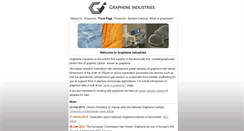 Desktop Screenshot of grapheneindustries.com